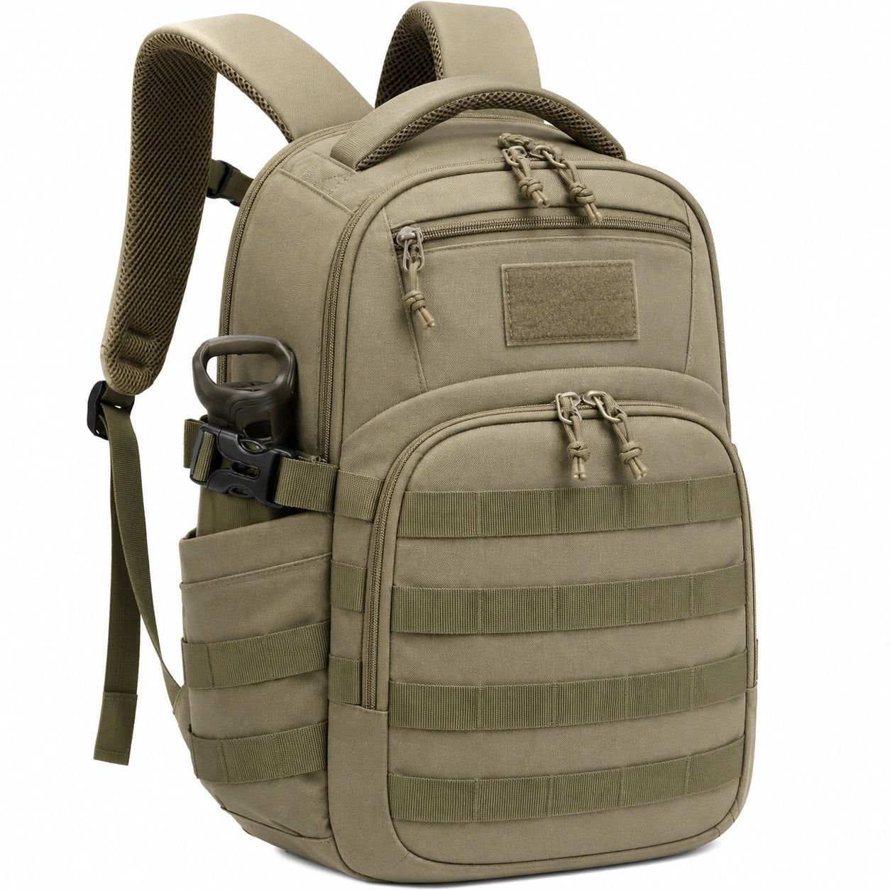 Sac à dos tactique 30L avec système MOLLE - Kaki
