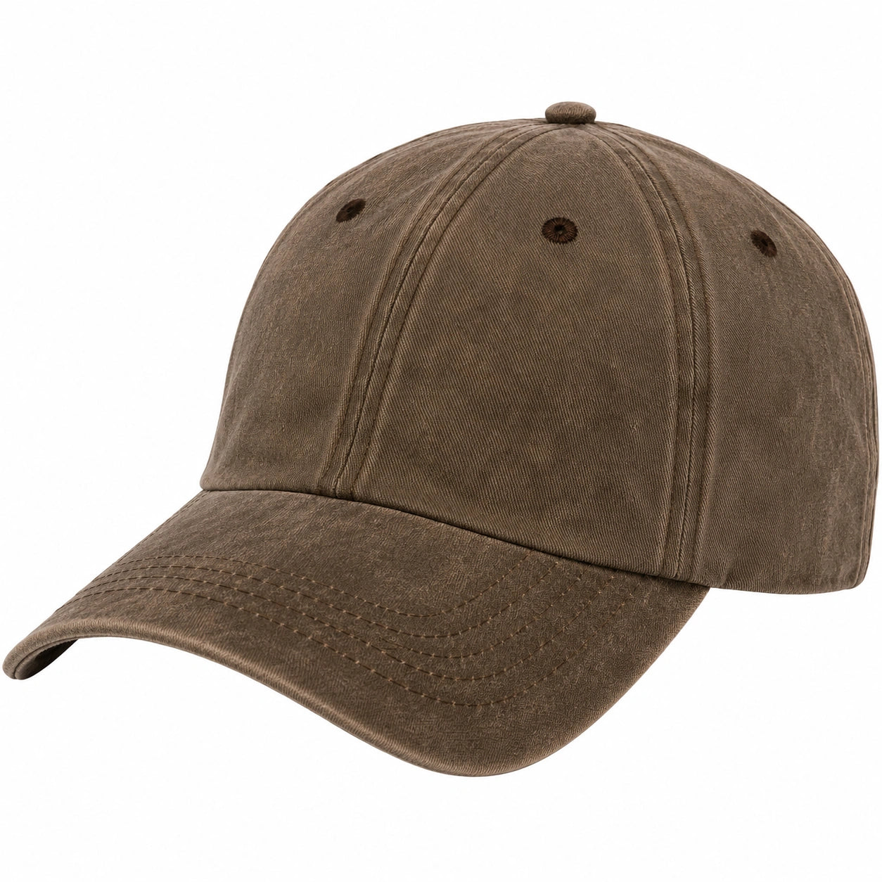 Casquette Marron Unisexe avec Réglage Ajustable