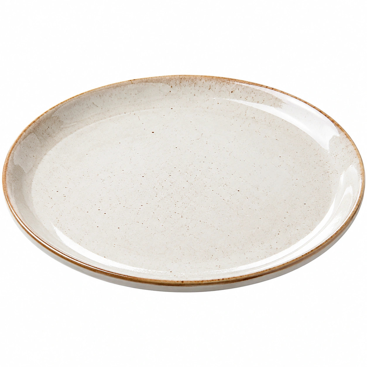 Assiette ronde crème 28 cm