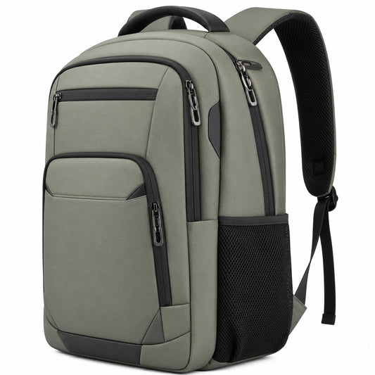 Sac à dos multifonction pour ordinateur portable 15,6 pouces gris