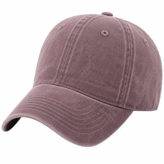 Casquette ajustable classique mauve pour adultes