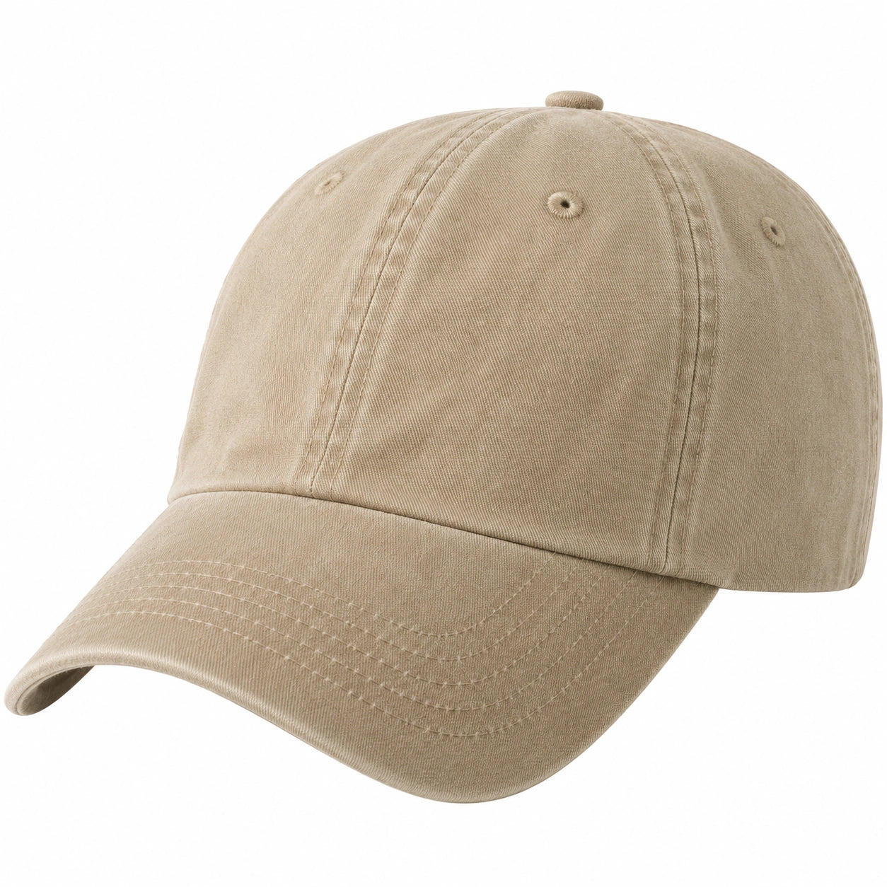 Casquette de Baseball Beige Réglable