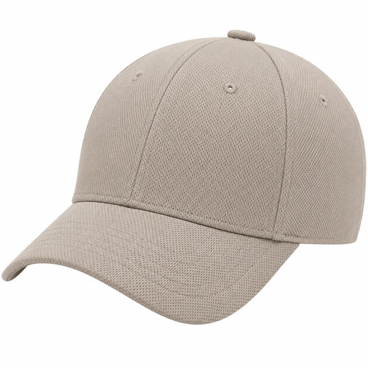 Casquette de baseball unisexe beige