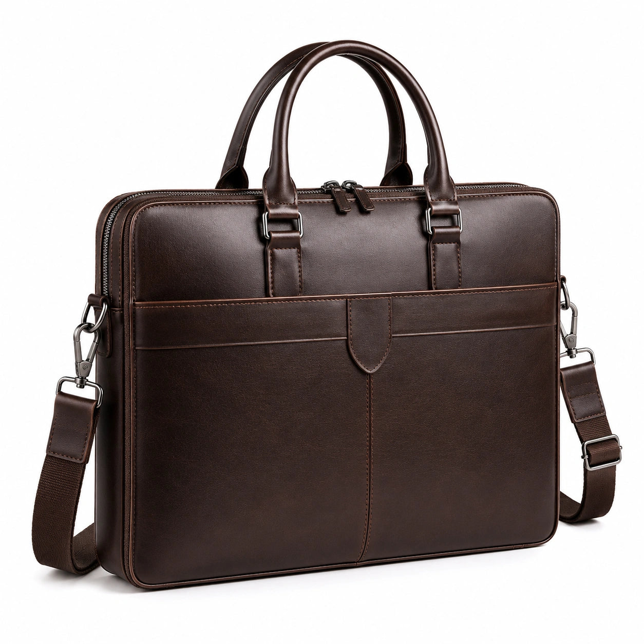 Sacoche pour Ordinateur Portable 15 Pouces - Marron