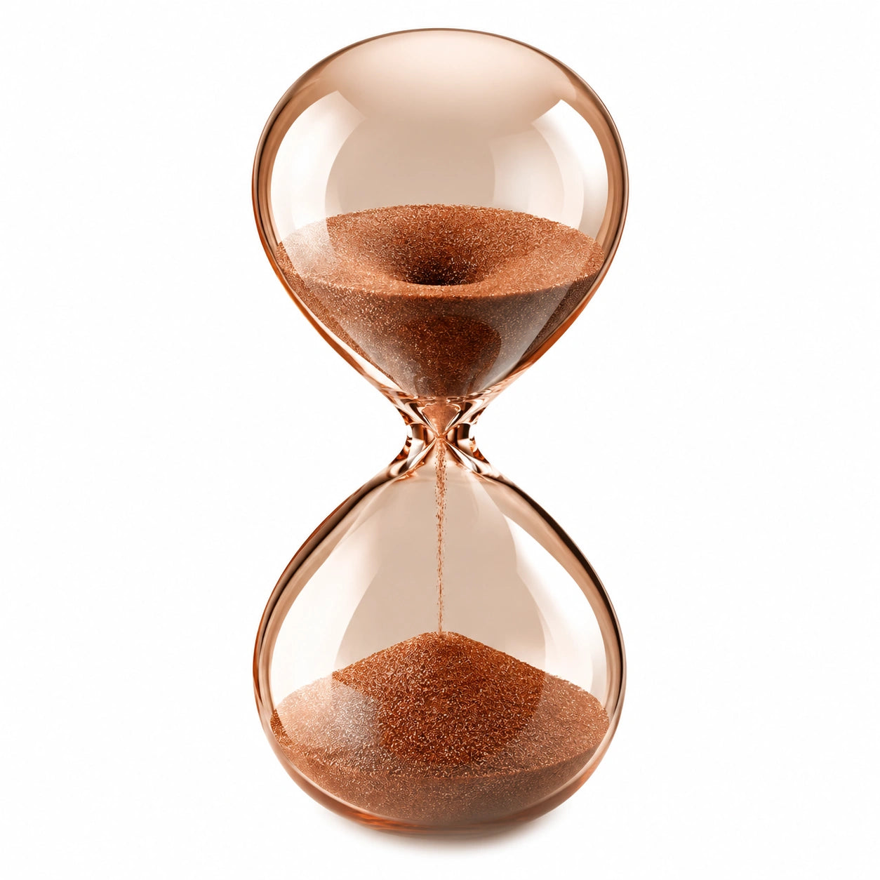 Sablier de 60 Minutes en Cuivre